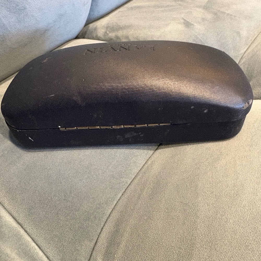Lanvin Black Glasses Case - Picture 3 of 5